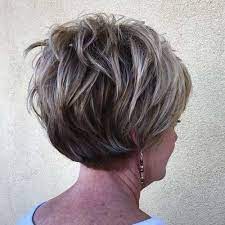 Consider simple and classy short hairstyles for women over 50, such as the slanted bob, also called the angled bob. Chic Short Haircuts For Women Over 50