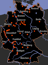 Städte und landkreise mit den meisten infektionen. Karte Deutschland Deutschland