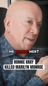 Ronnie Kray killed Marilyn Monroe 😳 #thekrays #jfk #marilynmonroe