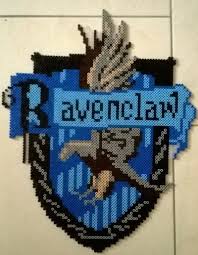 Ravenclaw Crest Harry Potter Perler Beads By Perlerwonders Harry Potter Perler Beads Perler Patterns Pony Bead Patterns