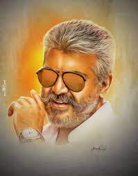 Artstation Thala Ajitha Smuge Art Bala Vidhya Sagar
