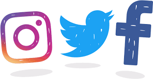 Facebook (stylized as facebook) is an american online social media and social networking service based in menlo park, california, and a flagship service of the namesake company facebook, inc.it was founded by mark zuckerberg, along with fellow harvard college students and roommates eduardo saverin, andrew mccollum, dustin moskovitz, and chris hughes. Download Hd Transparent Twitter Facebook Logo Fb Twitter And Instagram Icon Transparent Png Image Nicepng Com