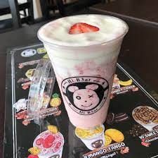 Hib3ar Seattle On Instagram Strawberry Cheese Milk Foam Hib3arseattle Milk Foam Dunkin Donuts Coffee Cup Foam