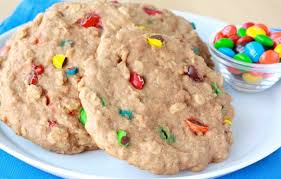 1 cup peanut butter, creamy or crunchy 1 1/3 cups baking sugar replacement (recommended: Low Calorie Monster Cookie Recipe Peanut Butter And M M S Cookies Keeprecipes Your Universal Recipe Box