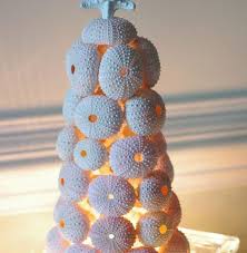 حامل شمعة صدف أفكار بسيطة