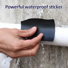 I have to specify that the pipe was horizontal and the cracks on the bottom part of it, that allowed the cement to fill the cracks. Water Pipe Anti Leak Diy Seal Repair Duct Tape Self Adhesive Fix Sticker Powerful Paste Roll Tape Waterproof Performance Tape Tape Aliexpress