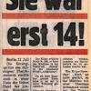 Christiane vera felscherinow, nota anche con lo pseudonimo di christiane f. 1