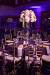 Purple And Gold Wedding Cake