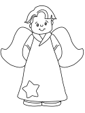 In this site you will find a lot of coloring pages in many kind of pictures. Angel Coloring Pages