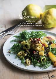 Denn die ist für hundertwasser unnatürlich. Schwarzer Quinoa Auf Rucola Mit Quitten Lauch Gemuse Billas Welt
