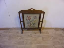 Large antique embroidered fire screen. Fire Screens Second Hand Fires Heaters Buy And Sell Preloved