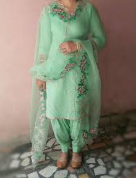 Custom Made Party Wear Indian Outfits Inquiries Nivetasfashion Gmail Com Whatsapp 91769674728 Indian Party Wear Embroidery Suits Design Patiala Suit Designs