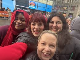 Stephens Women take Manhattan! Board member Stacy Peters and Fashion  students Kennedy Gaskin, Josie Mitchell and Carrie Richer stopped by the  Today Show this morning and got to meet Al Roker! Way