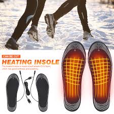 Rtdep Rechargeable Heated Insoles with 6000mAh Battery