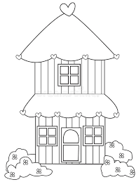 Houses are a very popular subject for coloring pages. House Coloring Page Stock Illustration Illustration Of Detail 50165750