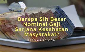 Berapa Gaji Sarjana Kesehatan Masyarakat Mahasiswa Kesmas Harus Tahu