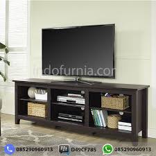 Jual Aneka Model Rak Tv Minimalis Modern Kayu Jati Indofurnia Tv Stands Mebel Rak