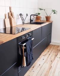 Ikeakuche Metod Kungsbacka Kitchen Blackkitchen Wohnung Kuche Haus Kuchen Kuche Schwarz