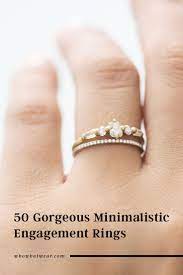 50 Engagement Rings For The Minimalistic Girl Small Engagement Rings Minimalist Engagement Ring Rings For Girls