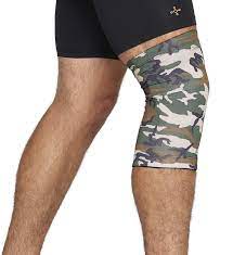 Men S Contoured Knee Sleeve Green Camouflage C012cr136ab Knee Sleeves Green Camouflage Mens Golf Outfit