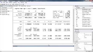 Factor Variables And Value Labels Stata