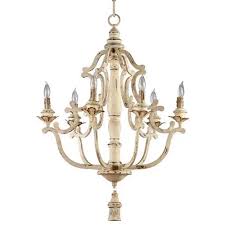 If you're interested in finding chandeliers options other than white and french country, you can further refine your filters to get the selection you want. Maison French Country Antique White 6 Light Chandelier Medium 21 26 W Kathy Kuo Home