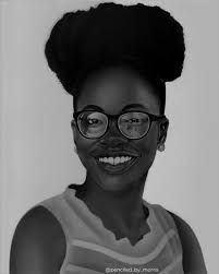 Pencil portraits by artist Morris Kwesi Mensah Baffoe from Accra, Ghana