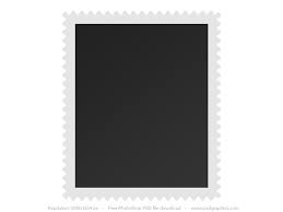 Blank Postage Stamp Template Cartas Blanco
