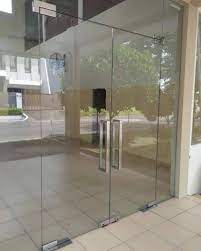Pintu dengan bahan utama kaca acap kali digunakan sebagai interior sebuah toko, showroom, mall, apartemen maupun perkantoran. Jual Pintu Kaca Tempered Pintu Kantor Toko Dll Di Lapak Cahaya Abadi Teknik Bukalapak
