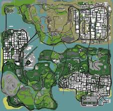 Gta San Andreas Map San Andreas Gta San Andreas Gta
