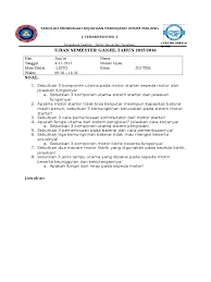 We did not find results for: Soal Essay Teknik Sepeda Motor Ilustrasi