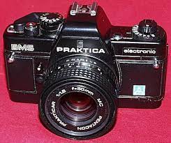Praktica Bms Electronic My Second Camera Antique Cameras Old Camera Camera