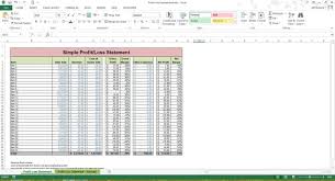 P And L Template Inspiring P L Spreadsheet Template Spreadsheet Templates For Busines Of Spreadsheet Template Profit And Loss Statement Templates Free Design