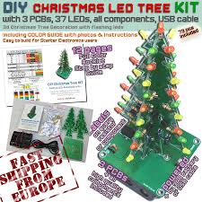But assembling and soldering all those leds without the right instructions can be a nightmare, and in the end, your led cube may not work. Diy Christmas Led 3d Tree Kit Flashing Starter Electronics Users Ships From Eu Ebay