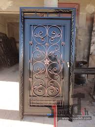اجمل واحدث ديكورات ابواب حديد مشغول و بوابات حديد 2014 من اعملنا iron door design wrought iron doors front entrances wrought iron doors