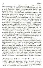 Paradoxes of possession in Shakespeare's Lucrece