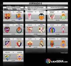Resultados en tiempo real de laliga en espn.com. Jornada 6 De La Liga Espanola Comienza El Dia De Hoy Honduras Soccer