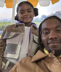 Kaleah with her father