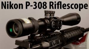 It features a lightweight alloy construction and easily attaches to picatinny rails found. Nikon P 308 Riflescope Opticsplanet Com Product In Focus Youtube