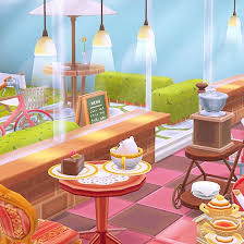 Retro Cafe Koyo S Pocket Camp Animal Crossing Cafe Animal Crossing Pc Animal Crossing Qr