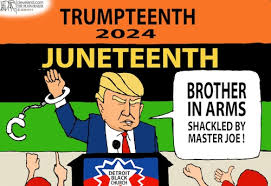Trump on Juneteenth: Darcy cartoon - cleveland.com