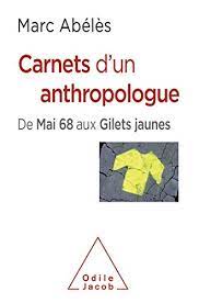 Anthropologue, un bon choix de carrière ? Carnets D Un Anthropologue De Mai 68 Aux Gilets Jaunes French Edition Kindle Edition By Abeles Marc Politics Social Sciences Kindle Ebooks Amazon Com