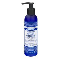 Dr Bronner S Organic Hair Creme Peppermint 6 Fl Oz Instacart