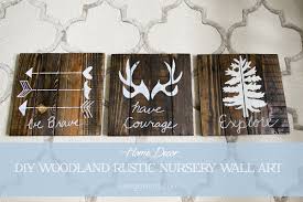 Whether you're working on a tight budget, considering taking the plunge with some. Diy Rustic Woodland Boy Nursery Decor