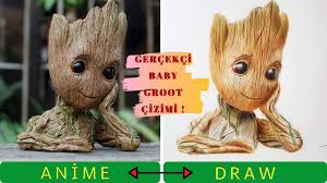В этом ролике я не смог увы поиграть за джинна, но зато мы поиграли в разных режимах бравл старс легендарным трио: Renkli Kuruboya Baby Groot Cizimi I Am Groot Groot Drawing Youtube