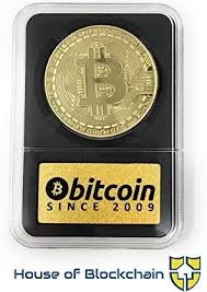 We sold our house for bitcoin. Amazon Com Bitcoin Coin In Collector S Edition Case Limited Edition Physical Gold Coin With Crypto Coin Display Case Cryptocurrency Coin With Realistic Details Desk Home Office Idea For Hodl Fans Toys