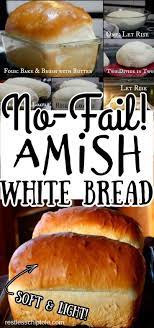 No Fail Amish White Bread Recipe Amish White Bread Bread Recipes Homemade Honey Bread Recipe