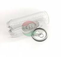 500ml Transparent Beverage Cans , Food Grade PET Plastic ...
