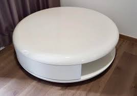Now you have a u. Round Coffee Table With Drawers Piano White Furniture Home Living Furniture Tablets Sets On Carousell