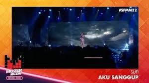 This song received a good response and positive feedback's among viewers in youtube. Viral Sufi Rashid Aku Sanggup Live Performance 2017 Cute766